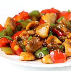 Mushroom Chilli at Mad Mirchi- Pure Veg restaurant